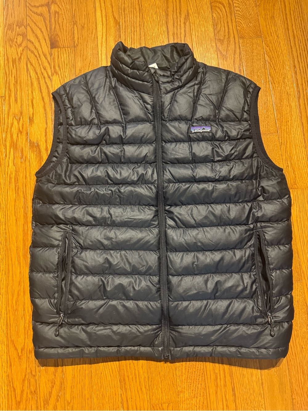 Patagonia Men's Black Quilted Down Vest